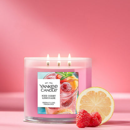 Iced Berry Lemonade 3-Wick Candle - US 19519