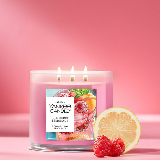 Iced Berry Lemonade 3-Wick Candle - US 19519