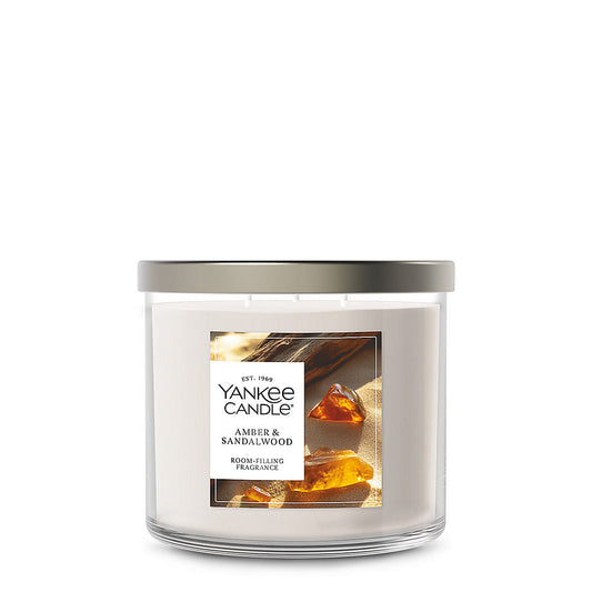 Amber & Sandalwood 3-Wick Candle - US 38469