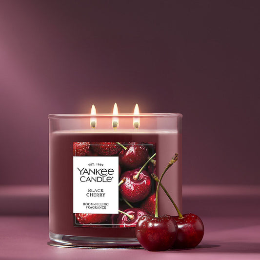 Black Cherry 3-Wick Candle - US 57568