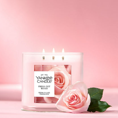 Fresh Cut Roses 3-Wick Candle - US 55816