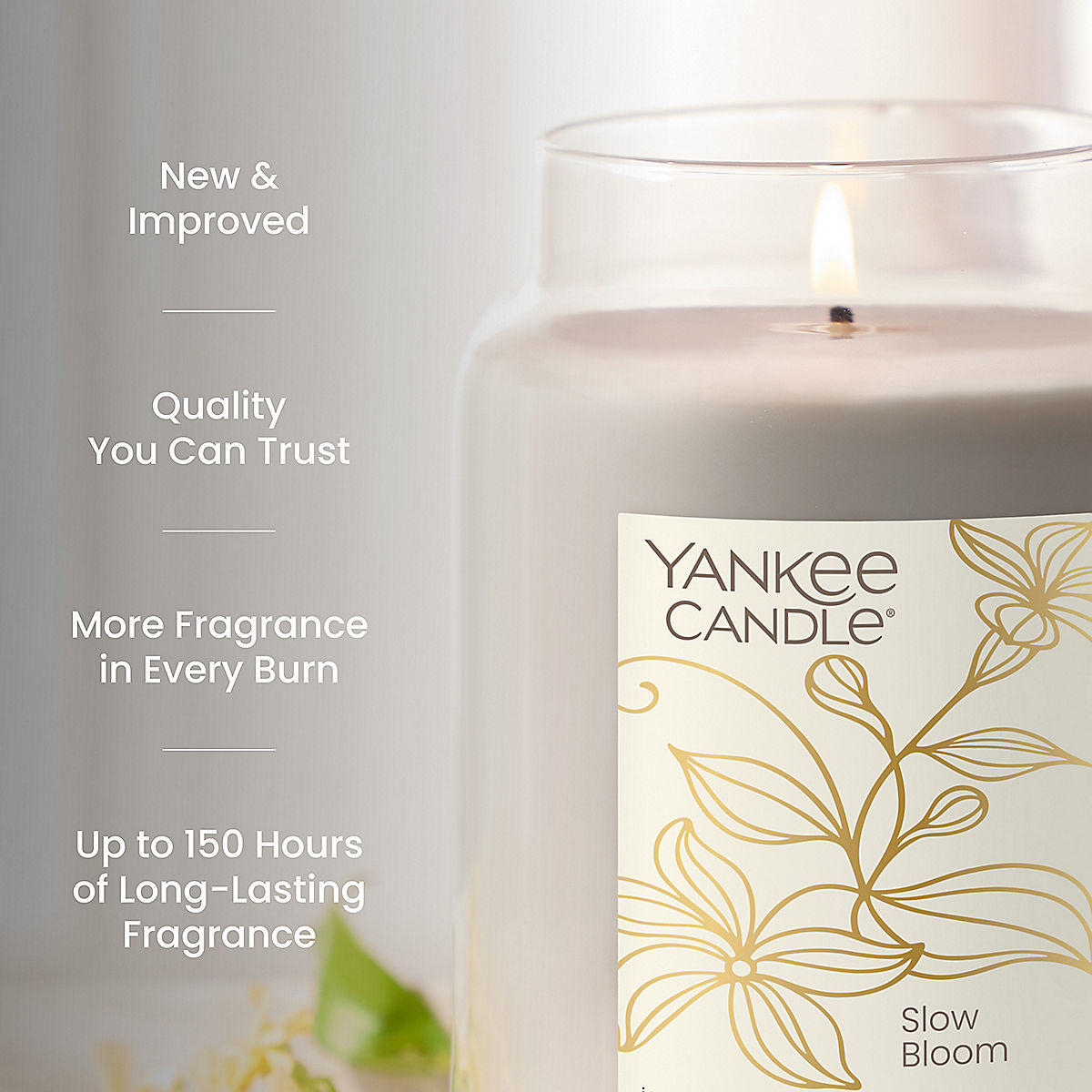 Slow Bloom Original Large Jar Candle - US 24515