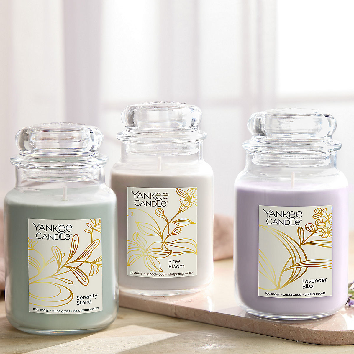 Serenity Stone Original Large Jar Candle - US 46433