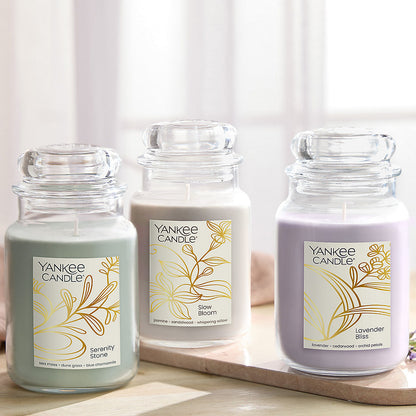 Serenity Stone Original Large Jar Candle - US 46433