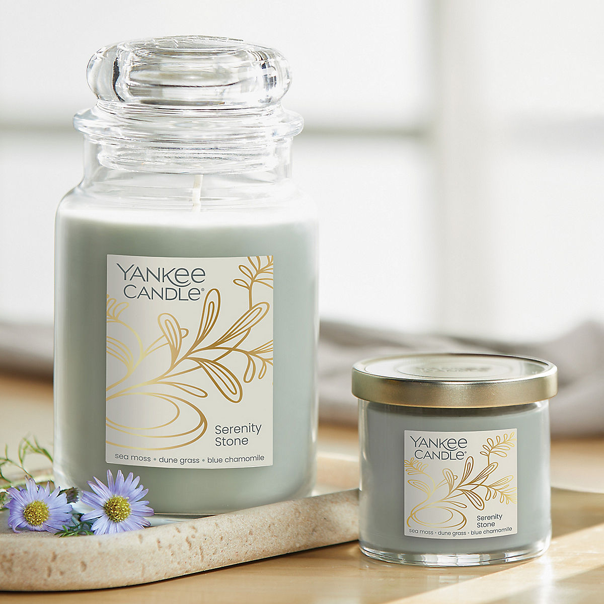 Serenity Stone Original Large Jar Candle - US 46433