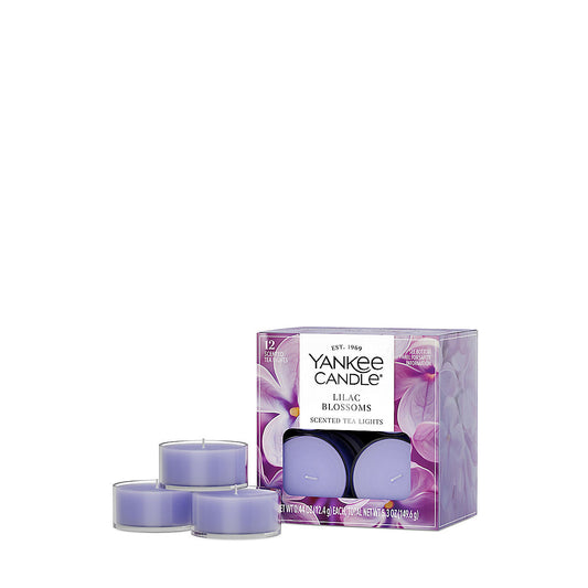 Lilac Blossoms Scented Tea Light Candles - US 67022