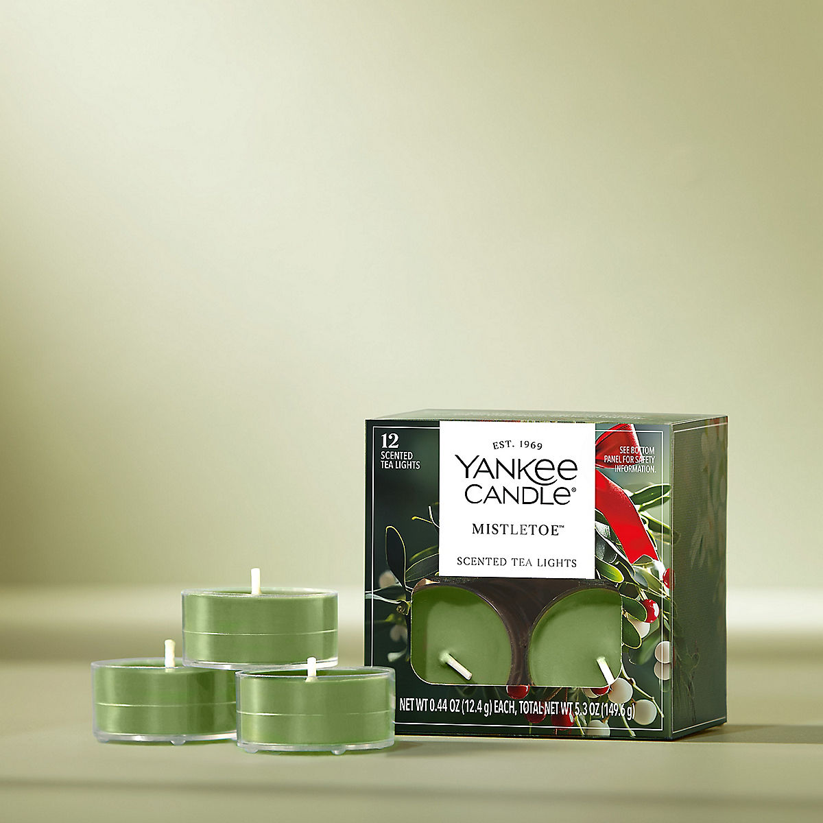 Mistletoe™ Scented Tea Light Candles - US 94543