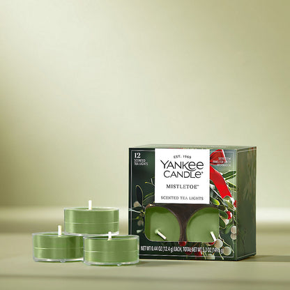 Mistletoe™ Scented Tea Light Candles - US 94543