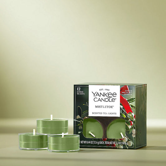 Mistletoe™ Scented Tea Light Candles - US 94543