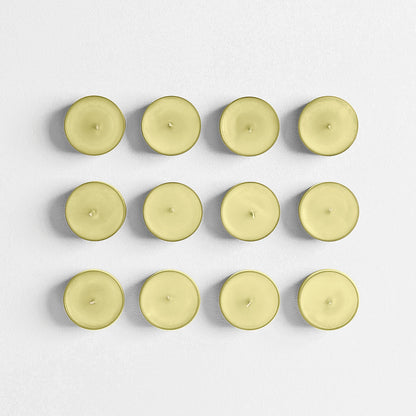 Sicilian Lemon Scented Tea Light Candles - US 92748