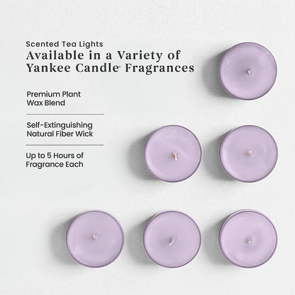 Lemon Lavender Scented Tea Light Candles - US 11761
