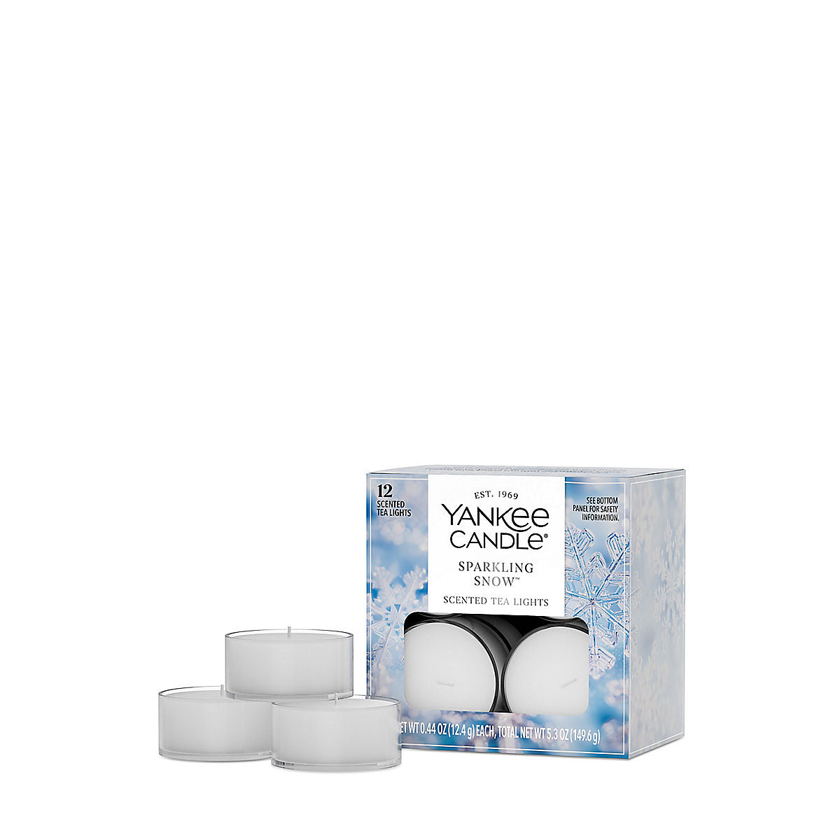 Sparkling Snow™ Scented Tea Light Candles - US 71655