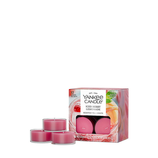 Iced Berry Lemonade Scented Tea Light Candles - US 27642