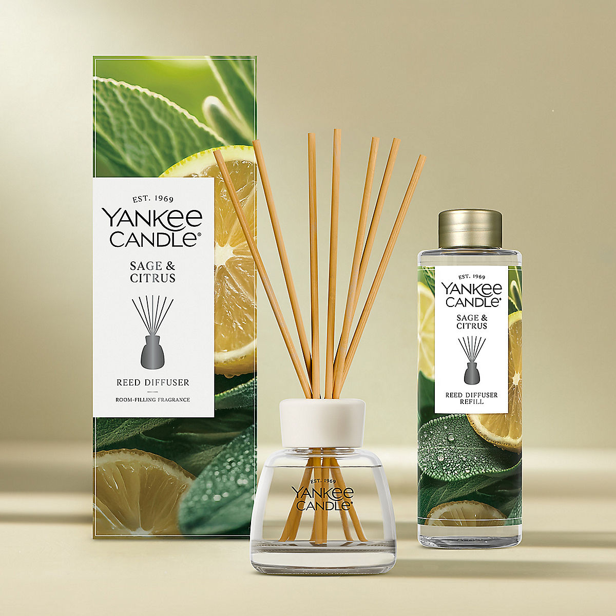 Sage & Citrus Reed Diffuser Kit - US 61950