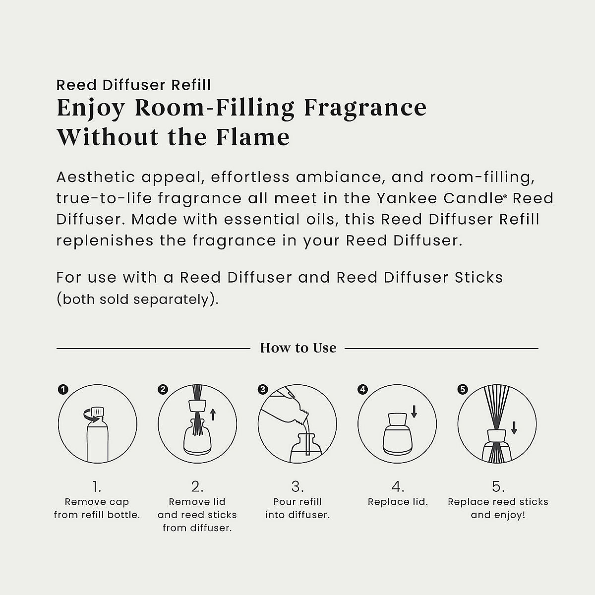 Clean Cotton® Reed Diffuser Refill - US 81804