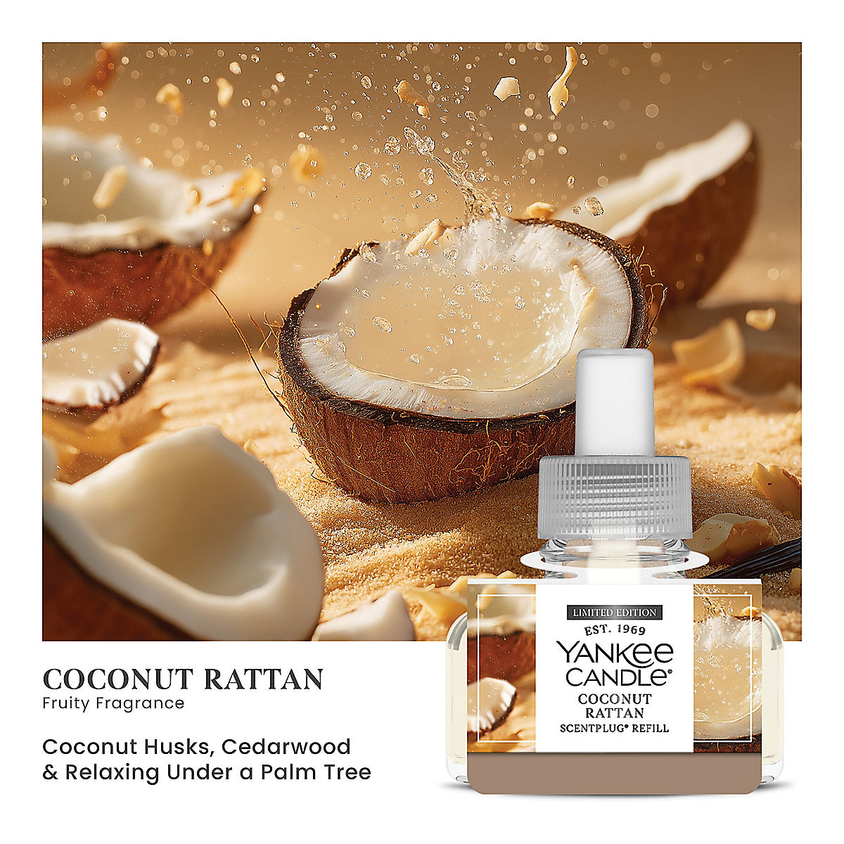 Coconut Rattan ScentPlug® Refill - US 73925