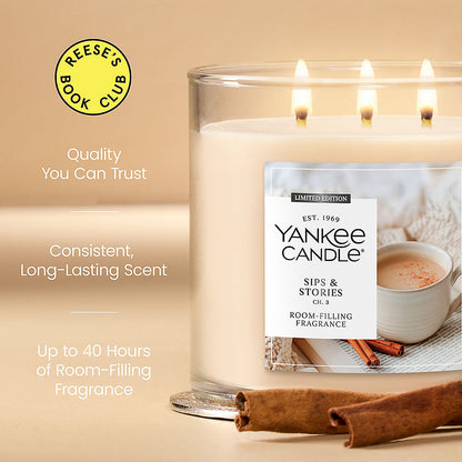 Sips & Stories 3-Wick Candle - US 07565