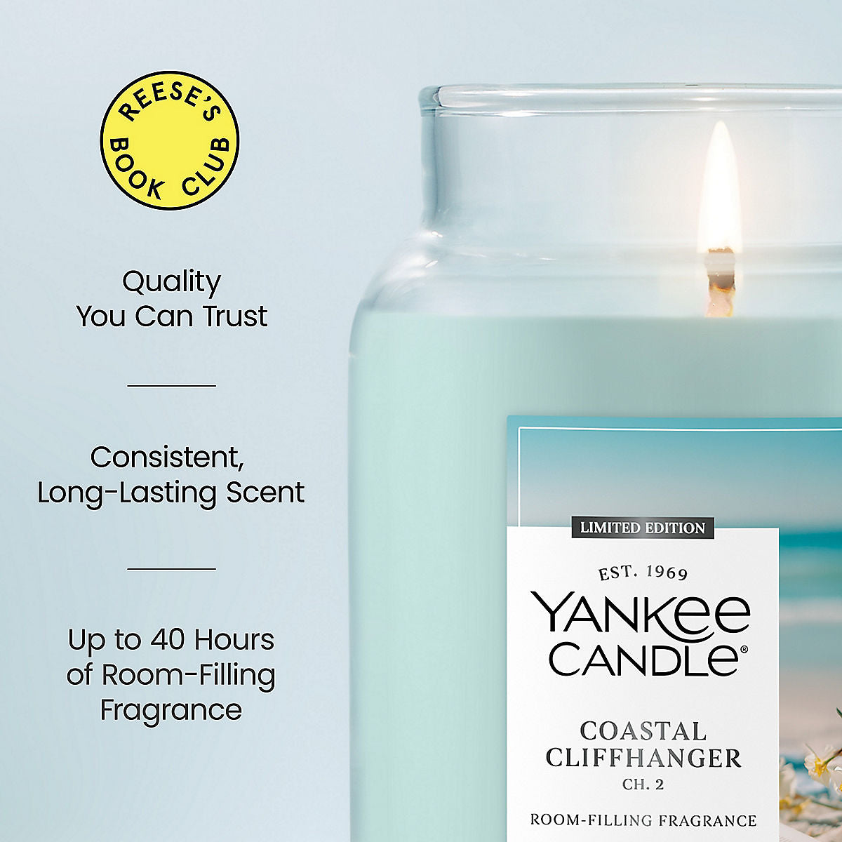 Coastal Cliffhanger Original Large Jar Candle - US 61636