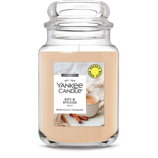 Sips & Stories Original Large Jar Candle - US 41959