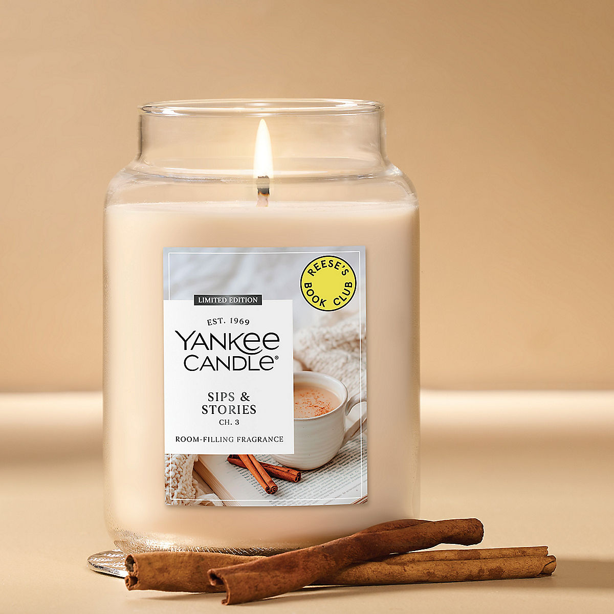 Sips & Stories Original Large Jar Candle - US 41959