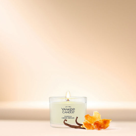 Vanilla Crème Brûlée Mini Candle - US 60049