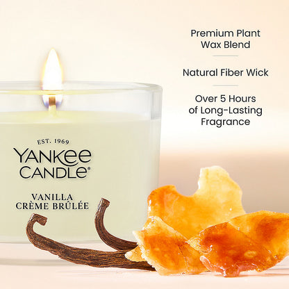 Vanilla Crème Brûlée Mini Candle - US 60049