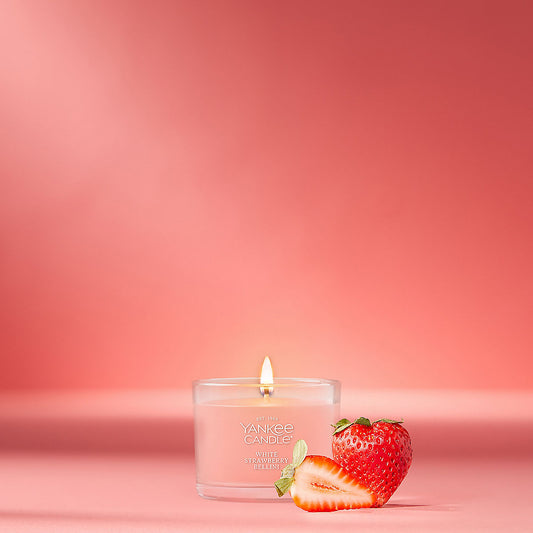 White Strawberry Bellini Mini Candle - US 86484