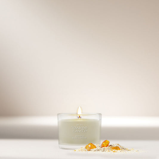 Amber & Sandalwood Mini Candle - US 35989