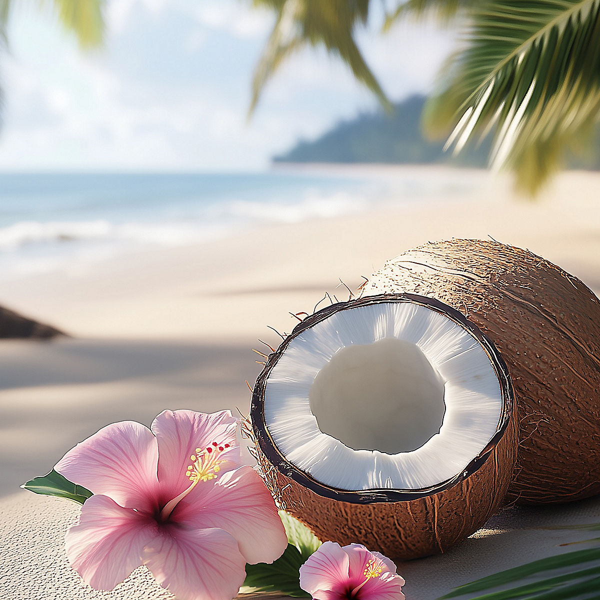Coconut Beach Mini Candle - US 30732