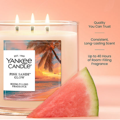 Pink Sands™ Glow 3-Wick Candle - US 54630