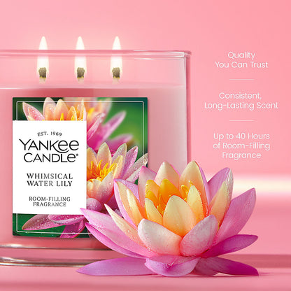 Whimsical Water Lily 3-Wick Candle - US 36865