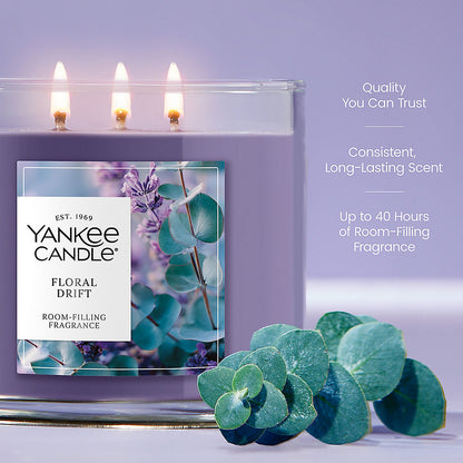 Floral Drift 3-Wick Candle - US 93668