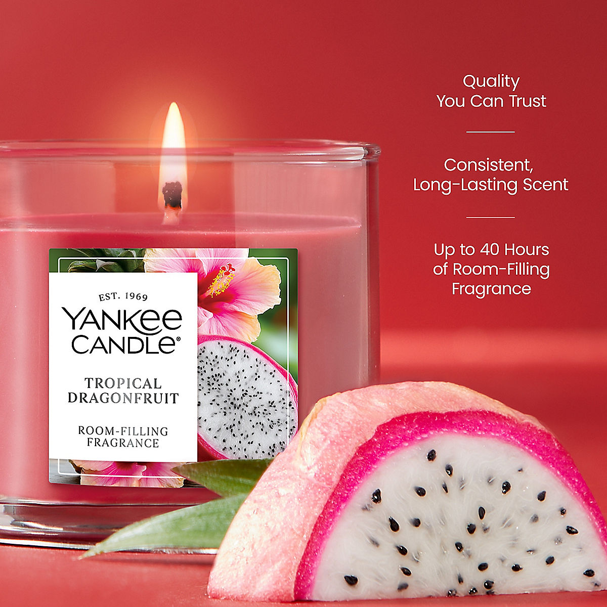 Tropical Dragonfruit Small Tumbler Candle - US 26155