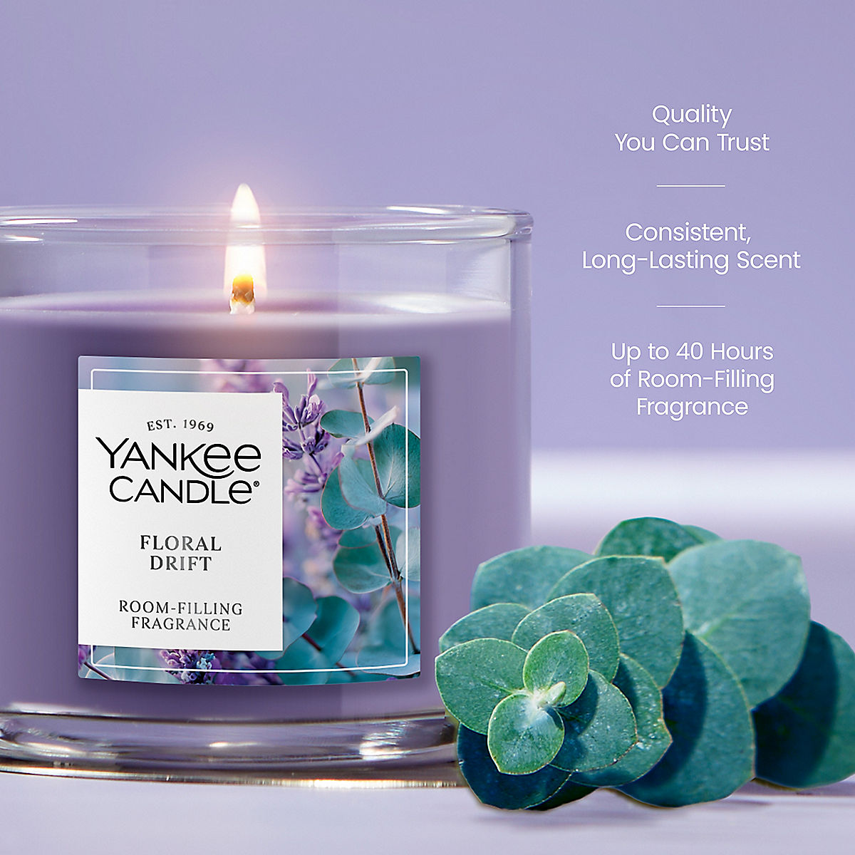 Floral Drift Small Tumbler Candle - US 37276