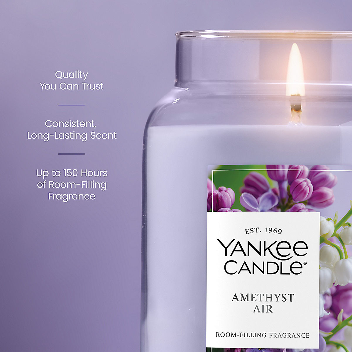 Amethyst Air Original Large Jar Candle - US 58807