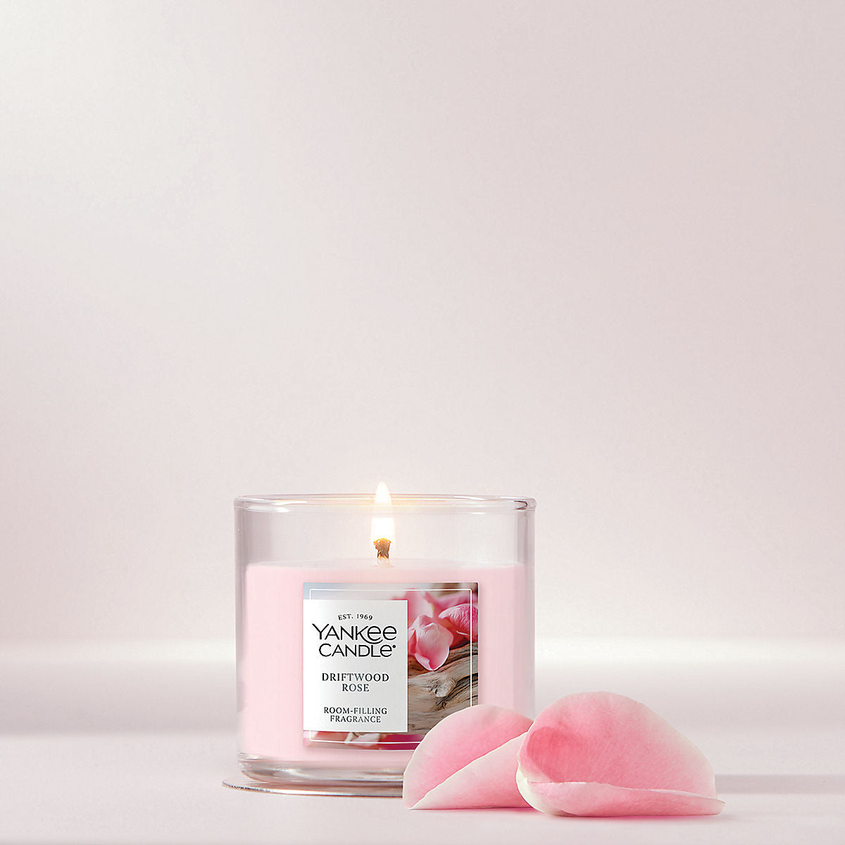 Driftwood Rose Small Tumbler Candle - US 02231