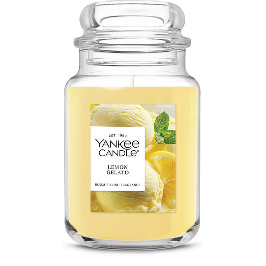 Lemon Gelato Original Large Jar Candle - US 54574