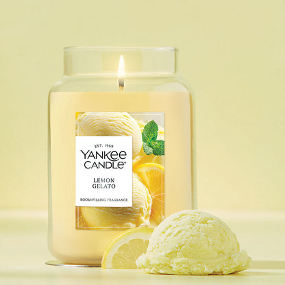 Lemon Gelato Original Large Jar Candle - US 54574