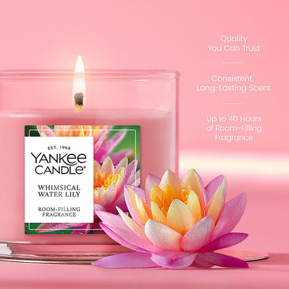 Whimsical Water Lily Small Tumbler Candle - US 15681
