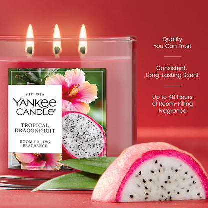 Tropical Dragonfruit 3-Wick Candle - US 25674