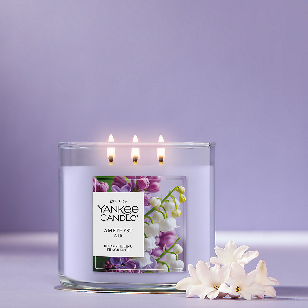 Amethyst Air 3-Wick Candle - US 73916