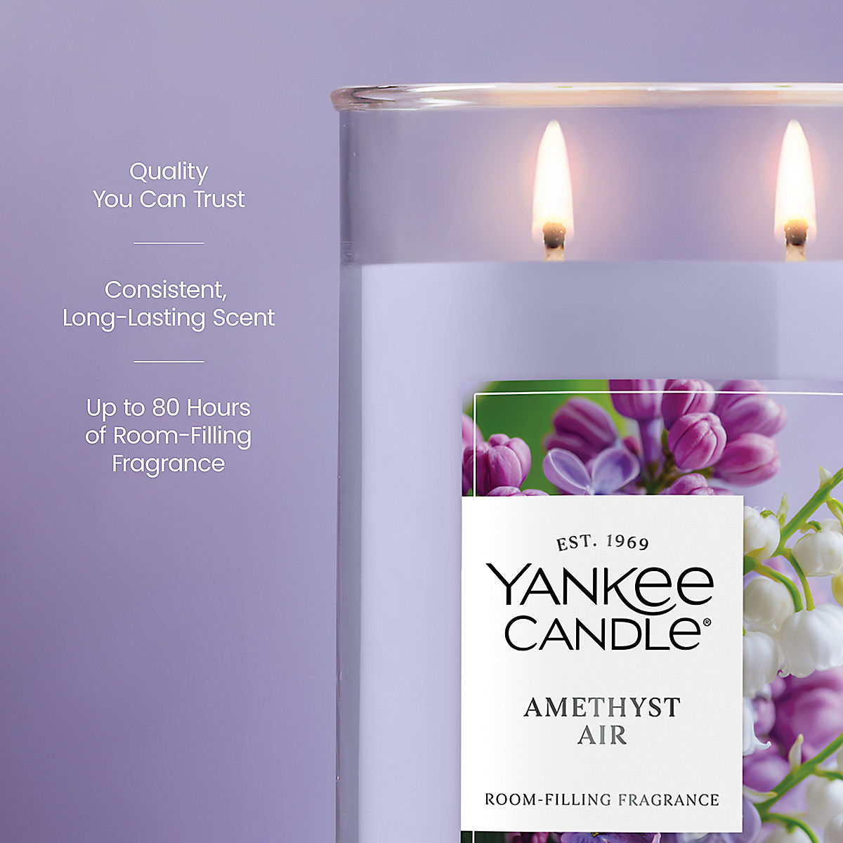 Amethyst Air Large Tumbler Candle - US 48741