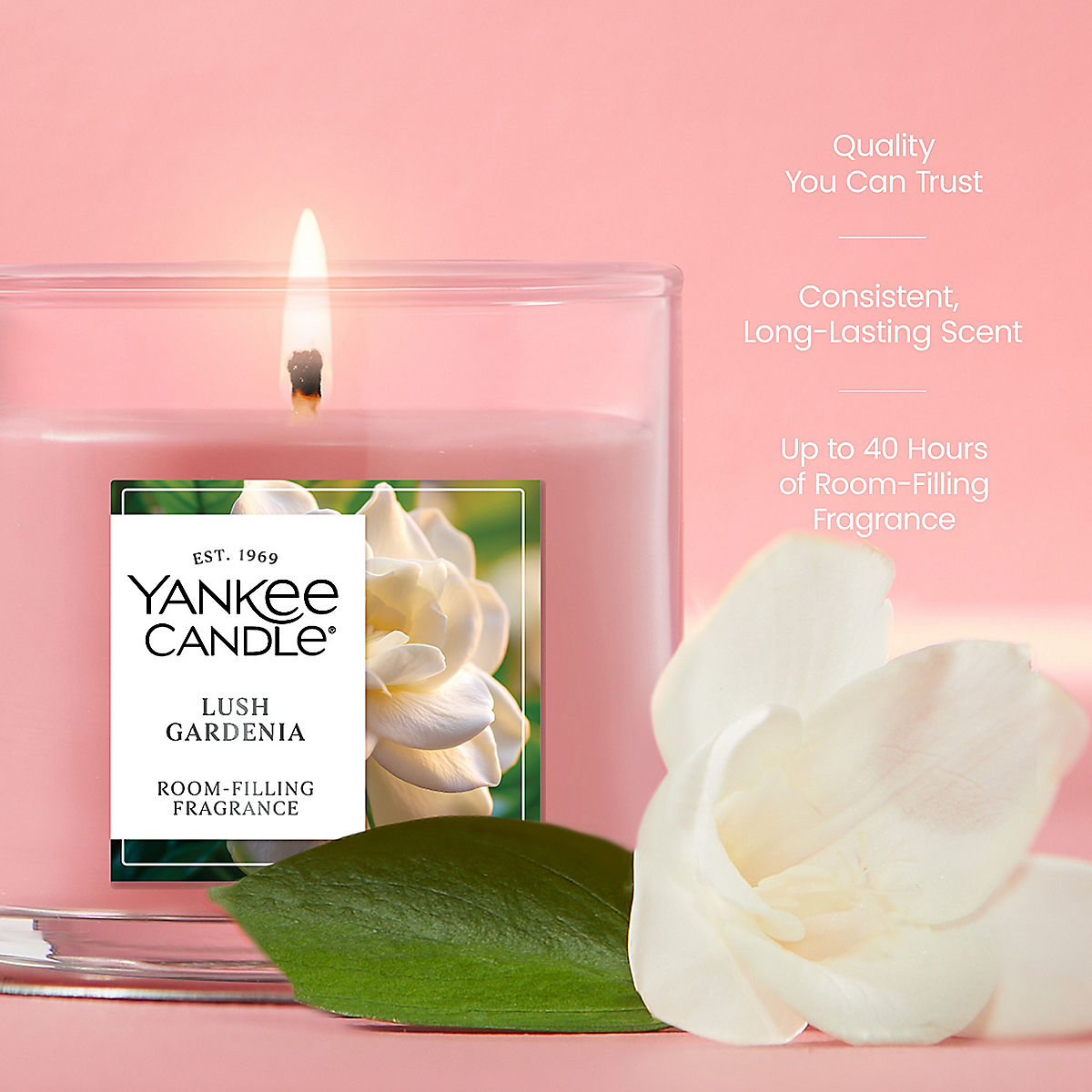 Lush Gardenia Small Tumbler Candle - US 66300