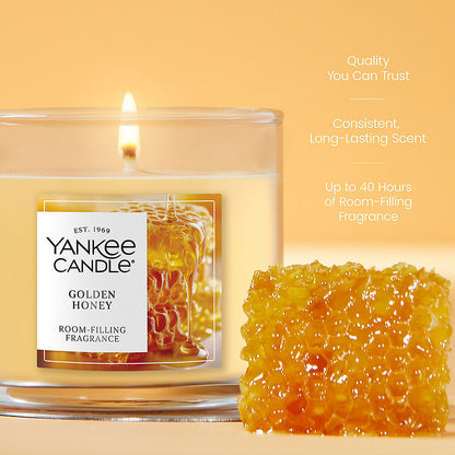 Golden Honey Small Tumbler Candle - US 98292