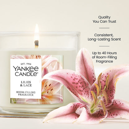 Lilies & Lace Small Tumbler Candle - US 76376
