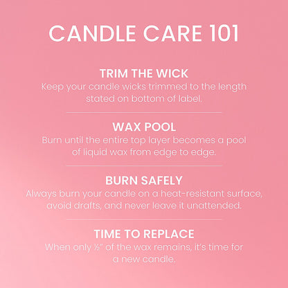 Whimsical Water Lily 3-Wick Candle - US 36865