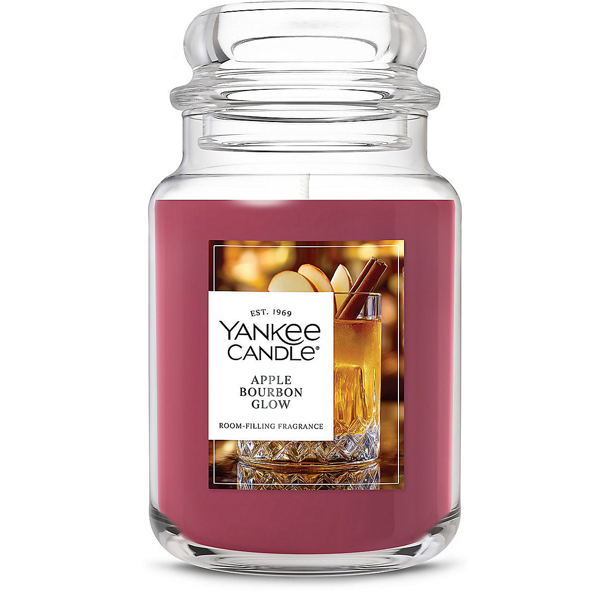 Apple Bourbon Glow Original Large Jar Candle - US 68377