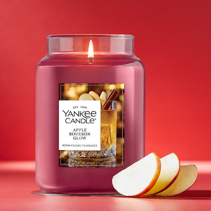 Apple Bourbon Glow Original Large Jar Candle - US 68377