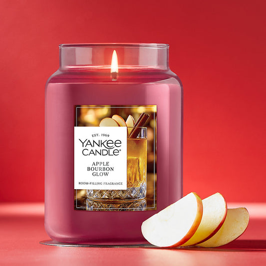Apple Bourbon Glow Original Large Jar Candle - US 68377