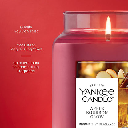 Apple Bourbon Glow Original Large Jar Candle - US 68377